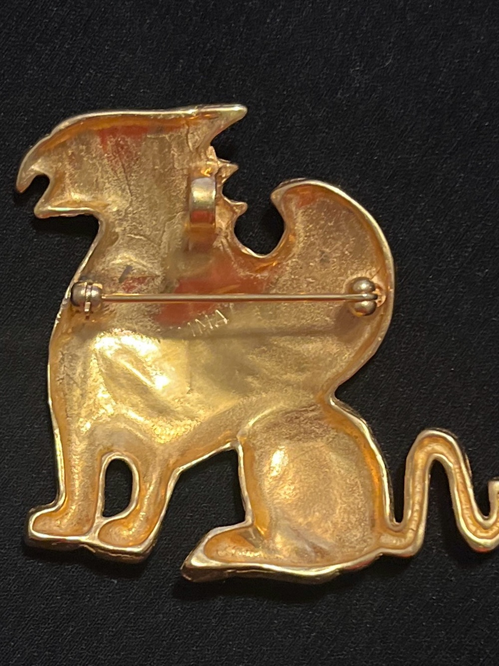 Vintage MMA Metropolitan Museum of Art Griffin Pin / Pendant / Brooch - Picture 6 of 7